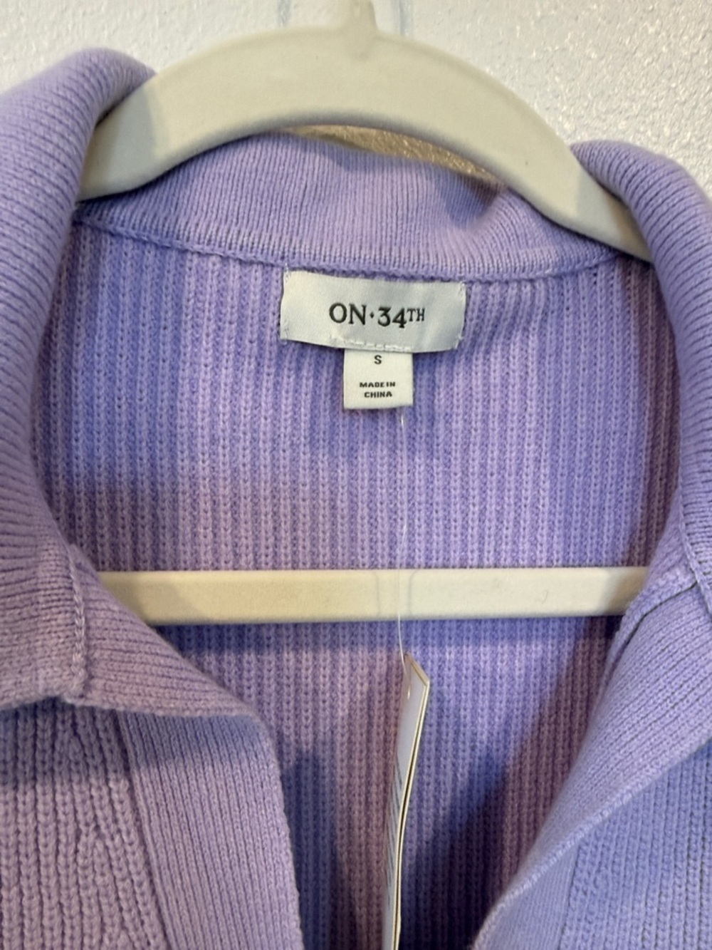 On 34th Ribbed Sweater - Picture 4 of 10
